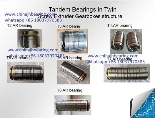 Китай Design Tandem Arrangement F-208004.T6AR Film Extrusion Gearbox Shaft Bearing поставщик