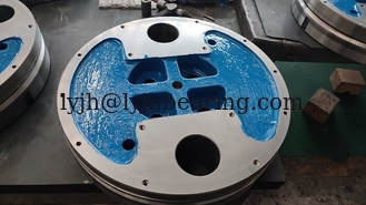Китай Пересеченный носить ролика Slewing подшипник с ротором и статором для машинного оборудования OD 590mm ткани поставщик