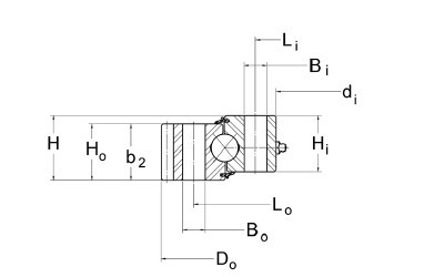 Размер подшипника MTE-730T, подшипник MTE-730T, зубы MTE-730T Pd=2.5 поставщик