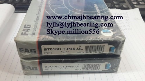 FAG B7016-C-T-P4S-UL Металлический инструмент с подшипником главного шпинделя,80x125x22мм,P4 класс,сток поставщик