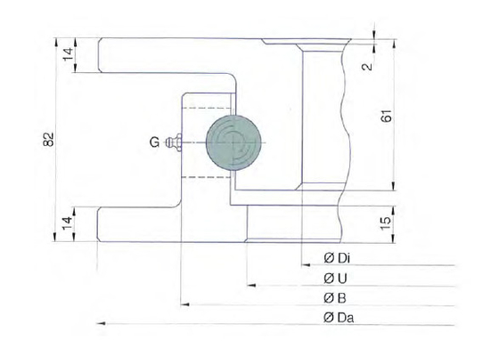Я.400.22.00Подшипник.A/SD-T - это SD.I серии TG.22.Продукт A/SD-T, 395x232x82 мм поставщик