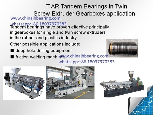 Design Tandem Arrangement F-208004.T6AR Film Extrusion Gearbox Shaft Bearing поставщик